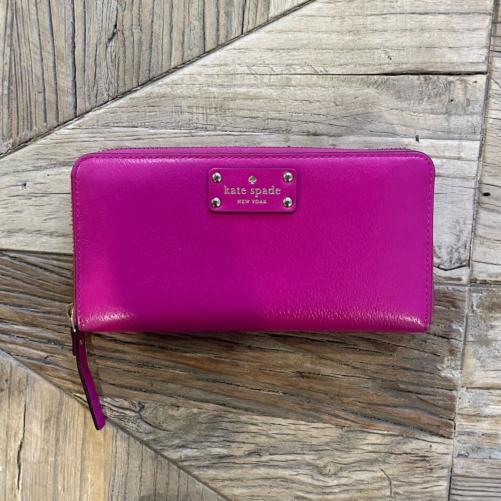 Kate Spade Hot Pink Wallet